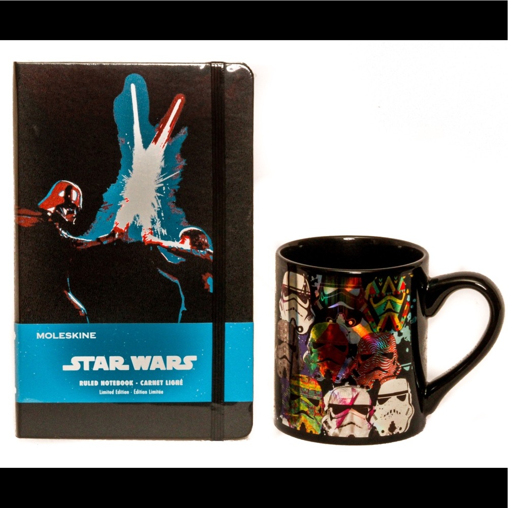Limited Edition Star Wars Notebook/Mug set - NWT